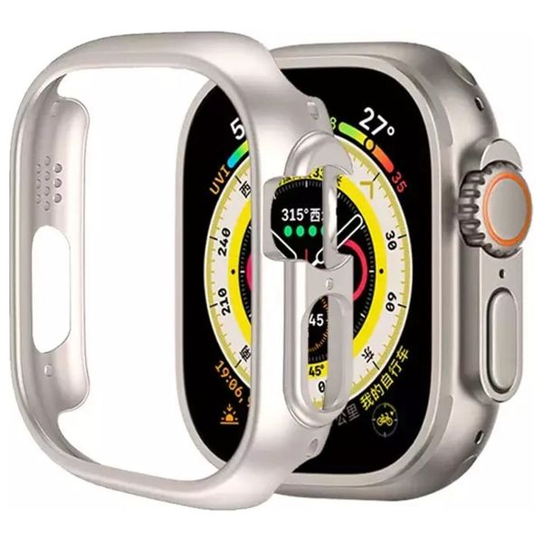  Fashion Case Apple Watch Protective Case - Titanium 
