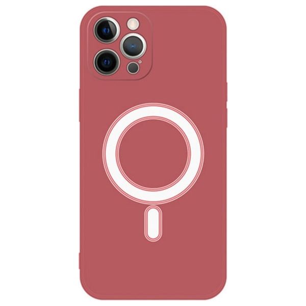  حافظة موبايل فاشن كيس لجهاز ايفون 12برو - وردي 