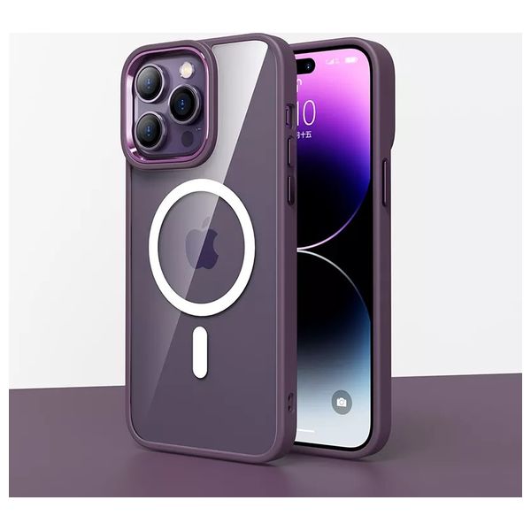  Fashion Case Mobile Cover For iPhone 14 Pro - Transparent 