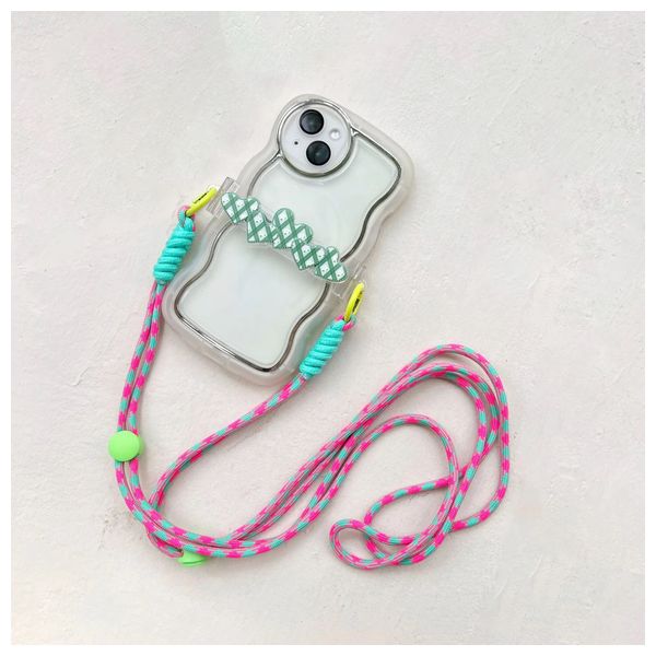  Fashion Case Clip and Hanging Rope for Mobile 