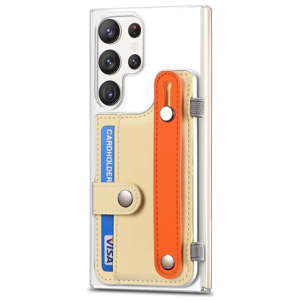  حافظة موبايل فاشن كيس لجهاز سامسونج S24 الترا - بيجي 