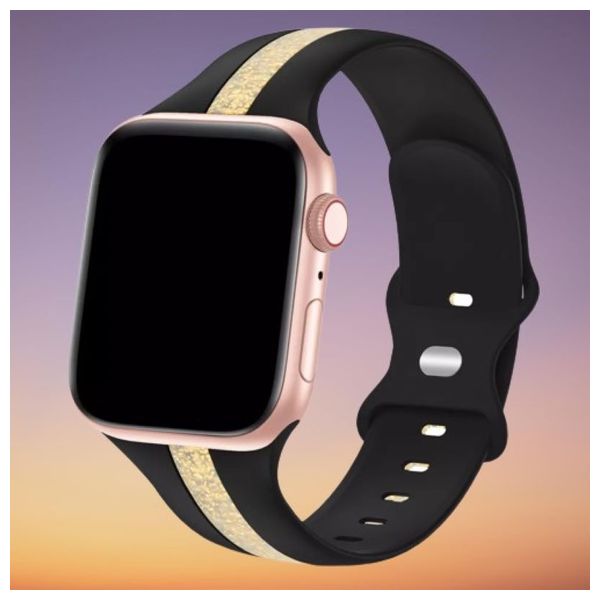  سوار انفنيتي تك مزدوج الألوان لساعة آبل - 38/40/41/42 ملم 