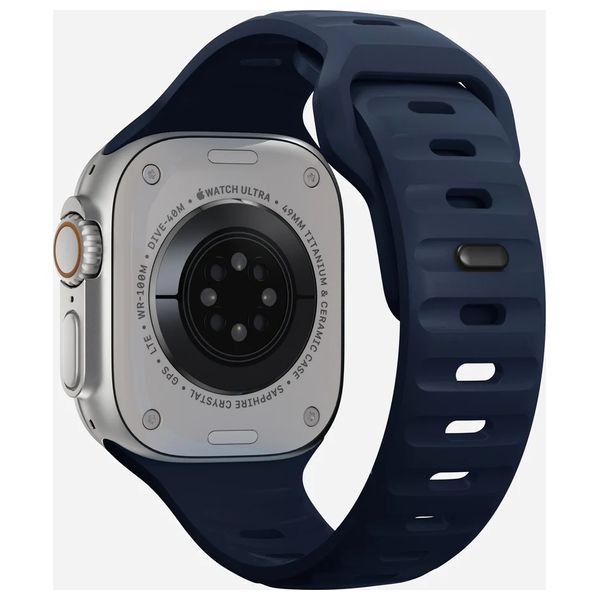  سوار انفنيتي تك سليكون لساعة آبل - 42/44/45/46/49 ملم 