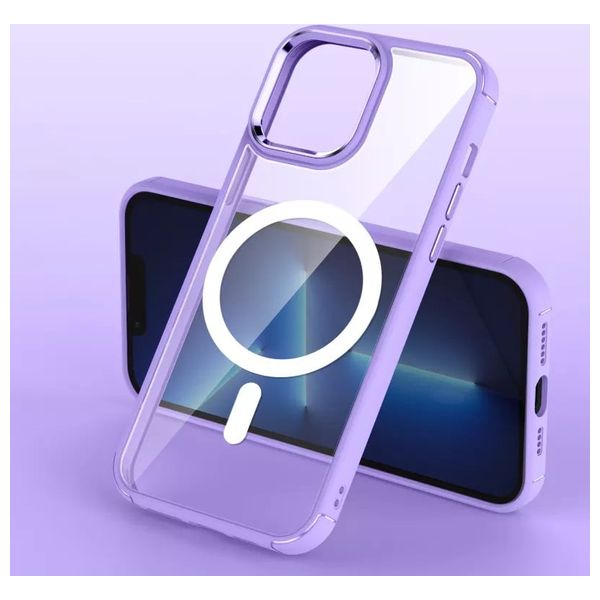  حافظة موبايل فاشن كيس لجهاز ايفون 14 - شفاف 