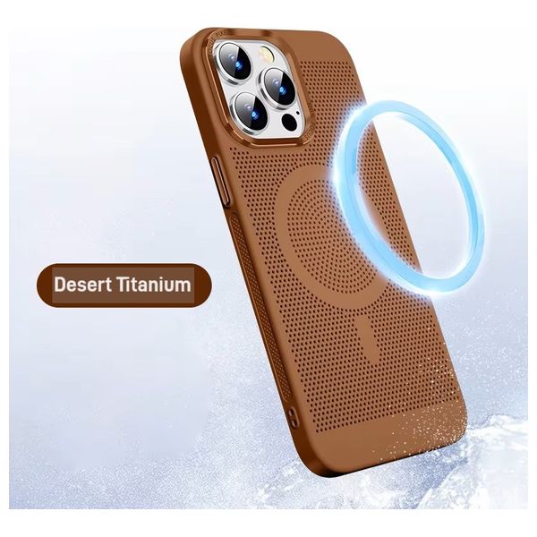  Fashion Case Mobile Cover For iPhone 16 Pro - Desert Titanium 