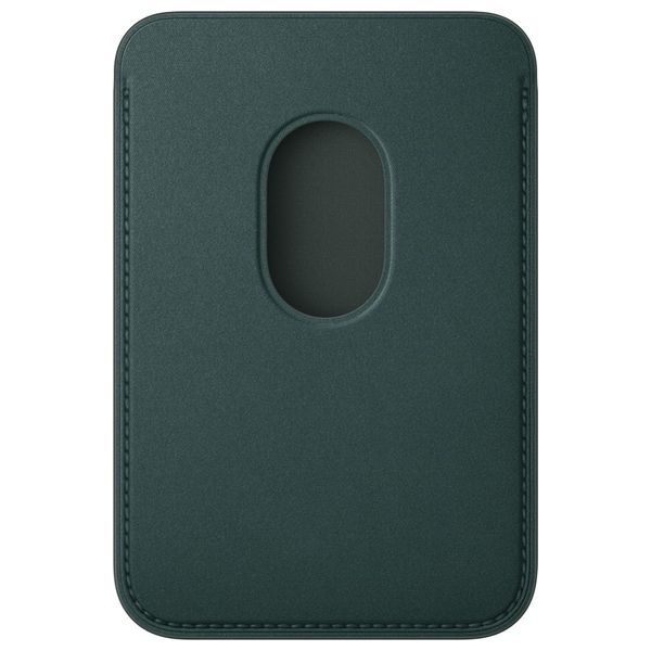  Fashion Case Fine Woven Wallet - Dark Green 