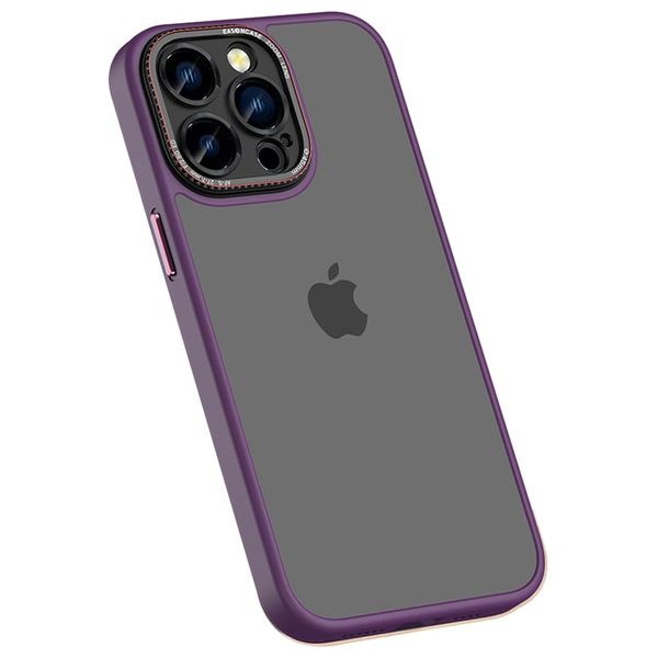  حافظة موبايل فاشن كيس لجهاز ايفون 14 برو - بنفسجي 