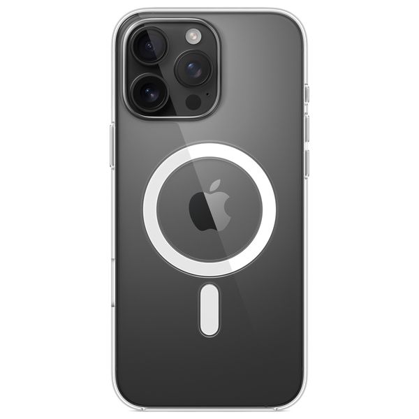  Fashion Case Mobile Cover For iPhone 16 Pro Max - Transparent 