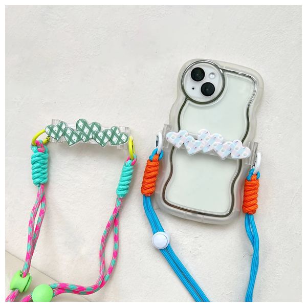  Fashion Case Clip and Hanging Rope for Mobile 