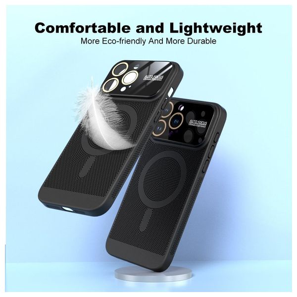  Fashion Case Mobile Cover For iPhone 15 Pro - Black 