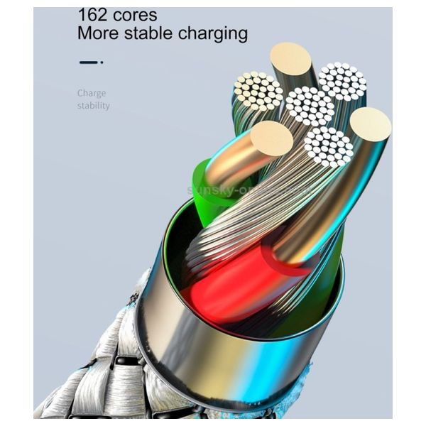  كيبل ويكوم - يو اس بي إلى مايكرو - 1.2 متر - 15 واط - أسود 