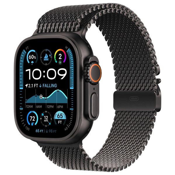  Infinity Tech Titanium Milanese Loop Band for Apple Watch - 49mm 