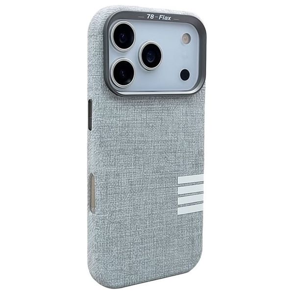  Fashion Case Mobile Cover For iPhone 17 Pro Max - Gray 