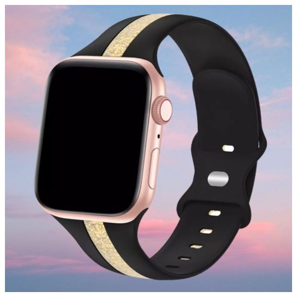  سوار انفنيتي تك مزدوج الألوان لساعة آبل - 38/40/41/42 ملم 