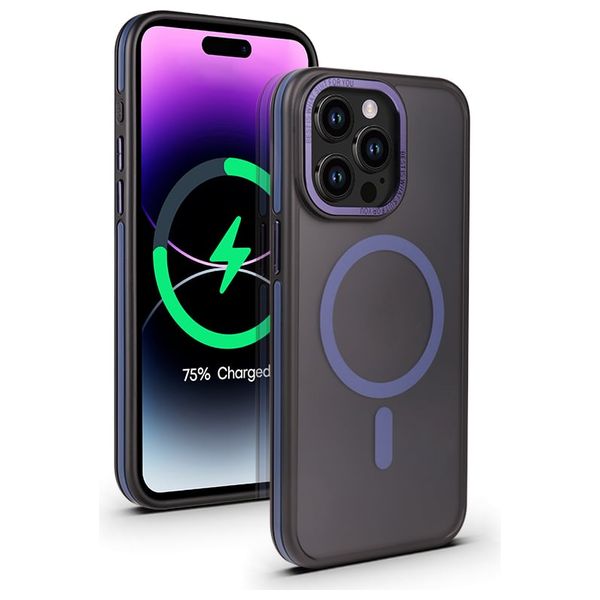  Fashion Case Mobile Cover For iPhone 15 Pro Max - Lavendar 