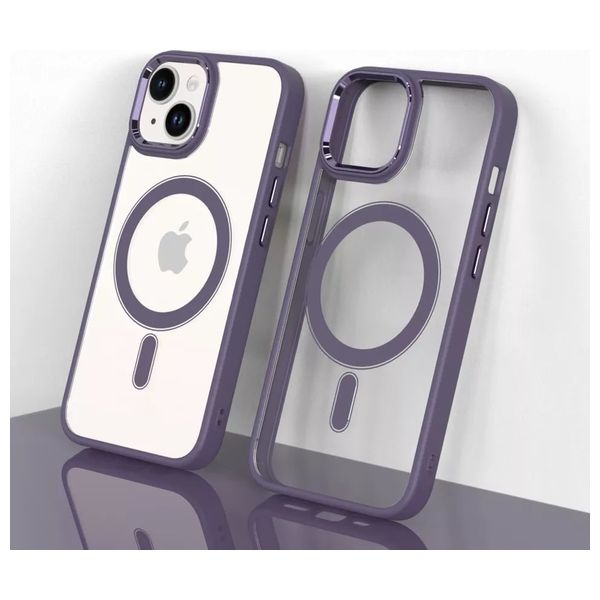  حافظة موبايل فاشن كيس لجهاز ايفون 14 برو ماكس - بنفسجي 