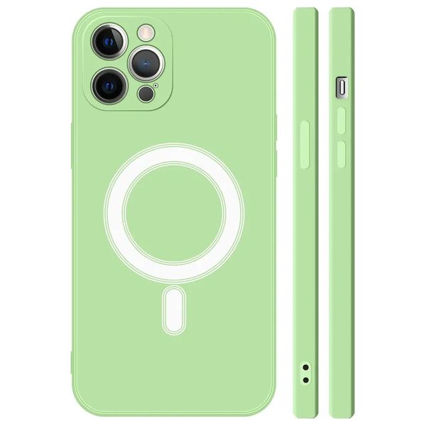  Fashion Case Mobile Cover For iPhone 12 Pro Max - Green 