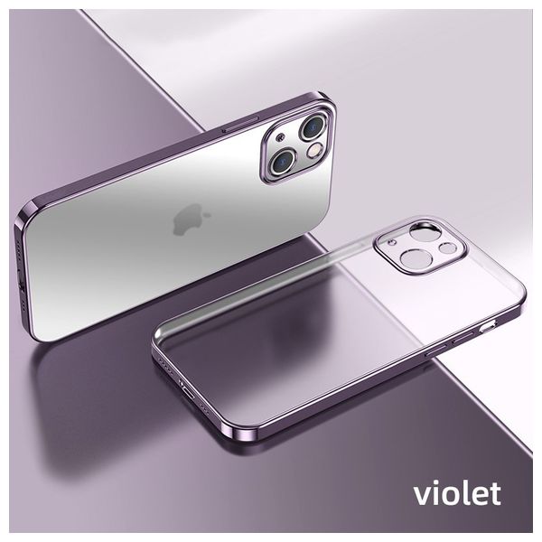  Fashion Case Mobile Cover For iPhone 14 Plus - Transparent 