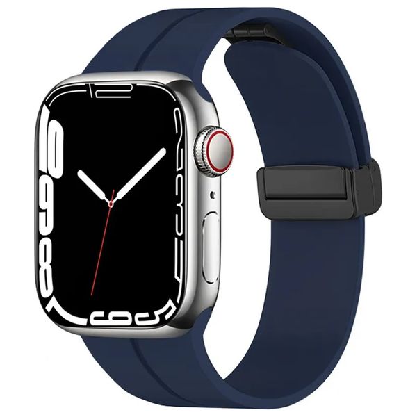  سوار انفنيتي تك سيليكون لساعة آبل - 38/40/41/42 ملم 