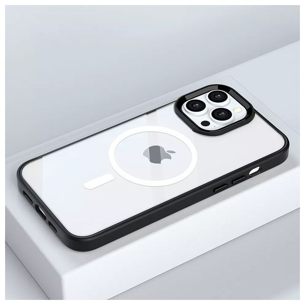  حافظة موبايل فاشن كيس لجهاز ايفون 14برو ماكس - شفاف 