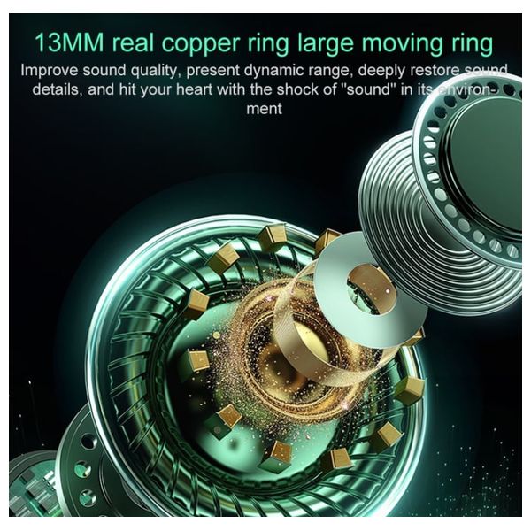  Remax GameBuds G1 - Bluetooth Headphone In Ear - 300 mAh - Bluetooth 5.3 - White 