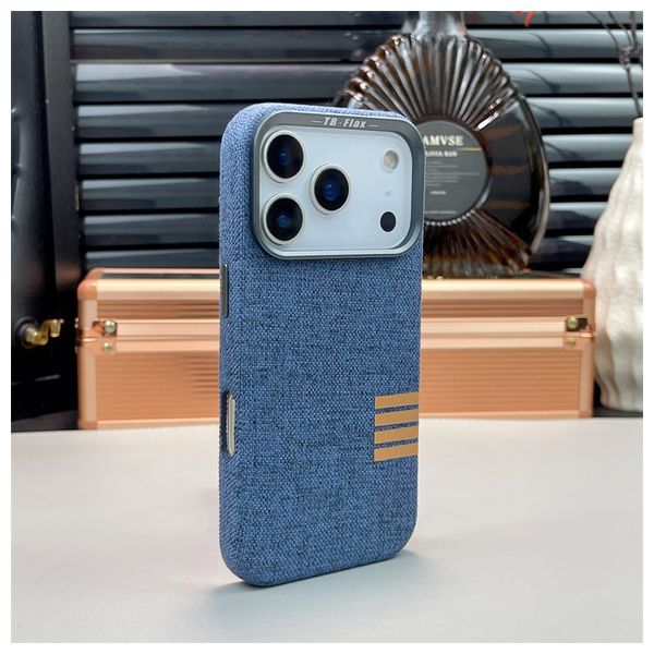  Fashion Case Mobile Cover For iPhone 17 Pro Max - Blue 