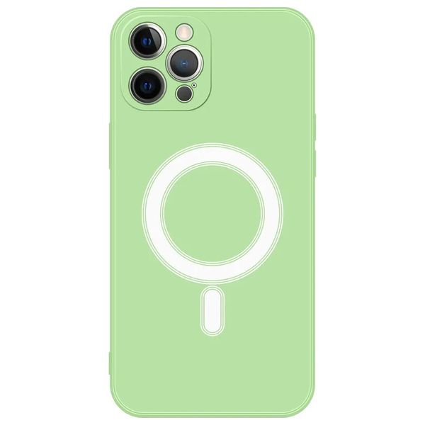  Fashion Case Mobile Cover For iPhone 12 Pro Max - Green 