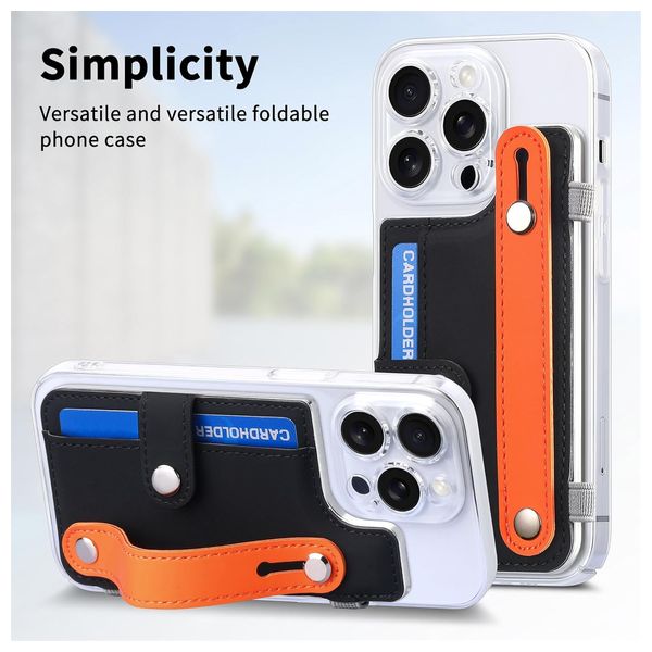  Fashion Case Mobile Cover For iPhone 16 Pro Max - Transparent 