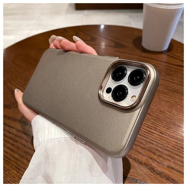  Fashion Case Mobile Cover For iPhone 15 Pro - Natural Titanium 