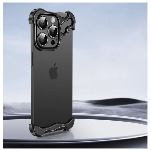  حافظة موبايل فاشن كيس لجهاز ايفون 14 برو ماكس - اسود تيتانيوم 