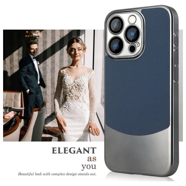  حافظة موبايل فاشن كيس لجهاز ايفون 15 برو ماكس - ازرق 