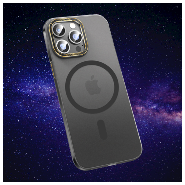  Fashion Case Mobile Cover For iPhone 14 Pro Max - Black 