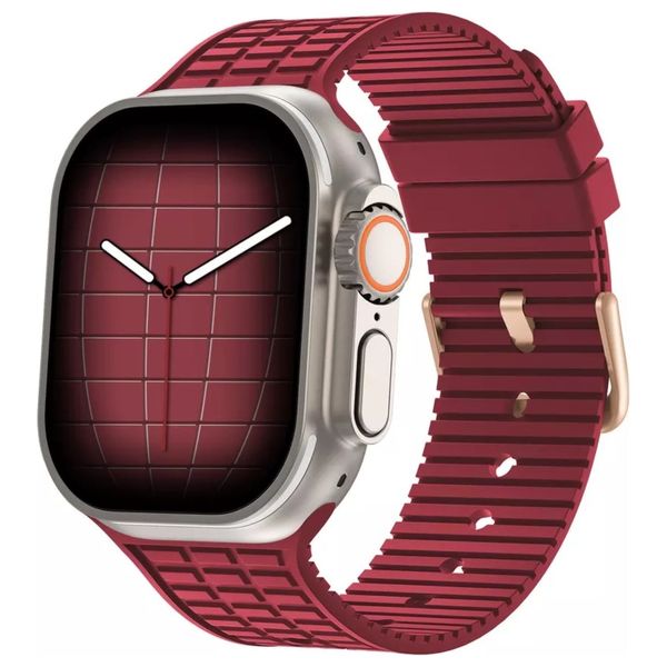  Infinity Tech Sports Silicone Band for Apple Watch - 42/44/45/46/49mm 