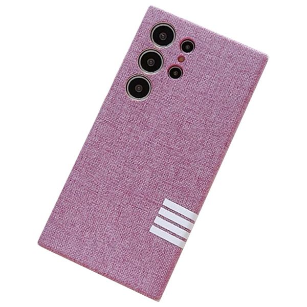  Fashion Case Mobile Cover For Samsung S24 Ultra - Burgundy 
