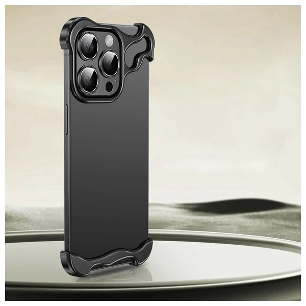  حافظة موبايل فاشن كيس لجهاز ايفون 14 برو ماكس - اسود تيتانيوم 