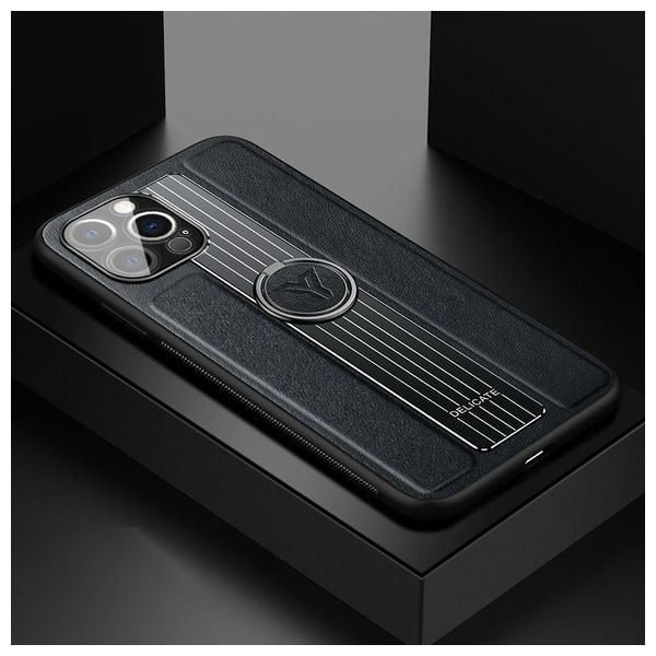  حافظة موبايل فاشن كيس لجهاز ايفون 12 برو - اسود 