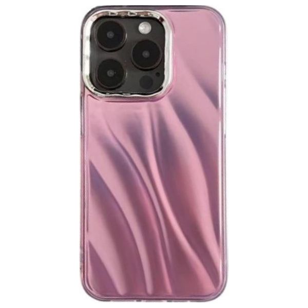 Fashion Case Mobile Cover For iPhone 15 Pro Max - Rose 