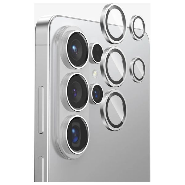  Infinity Tech Camera Lens Protector for Samsung Galaxy S26 Ultra - White 