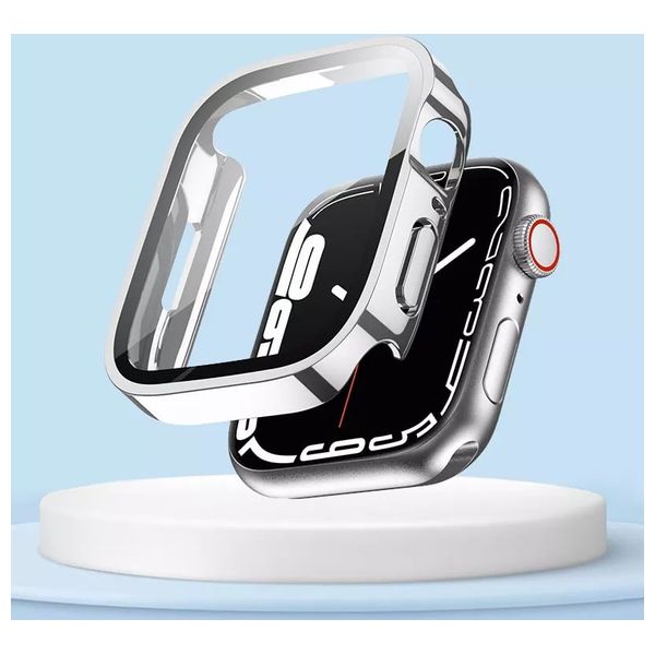  حافظة فاشن كيس للحماية ساعة آبل - سلفر 