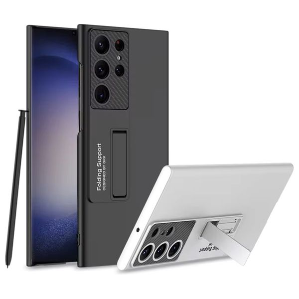  حافظة موبايل فاشن كيس لجهاز سامسونج S24 الترا - سلفر 