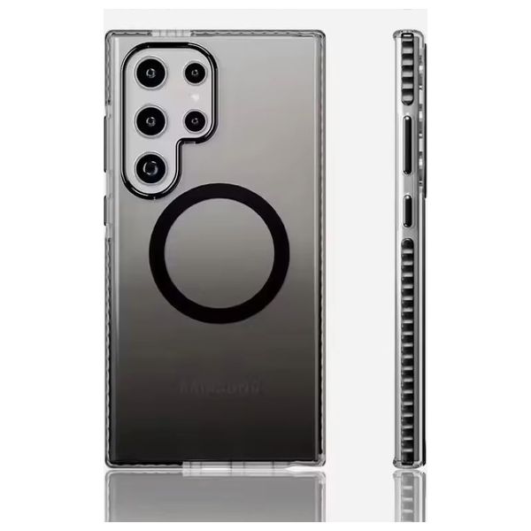  Fashion Case Mobile Cover For Samsung S24 Ultra - Black Titanium 