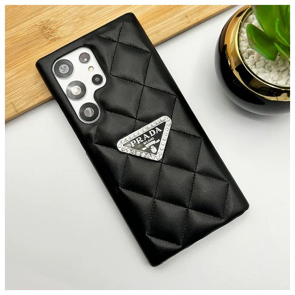  Fashion Case Mobile Cover For Samsung S24 Ultra - Black 