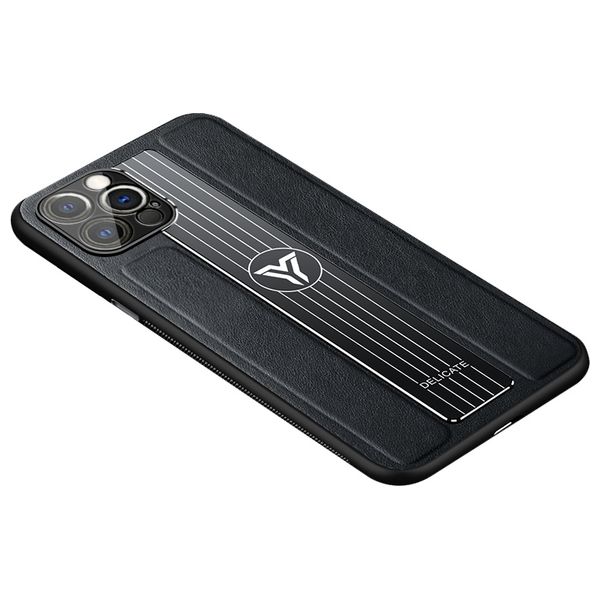  حافظة موبايل فاشن كيس لجهاز ايفون 12 برو - اسود 