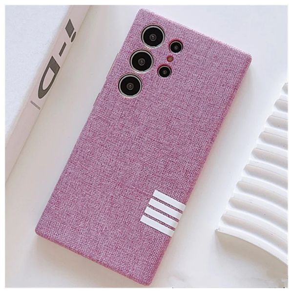  Fashion Case Mobile Cover For Samsung S24 Ultra - Burgundy 