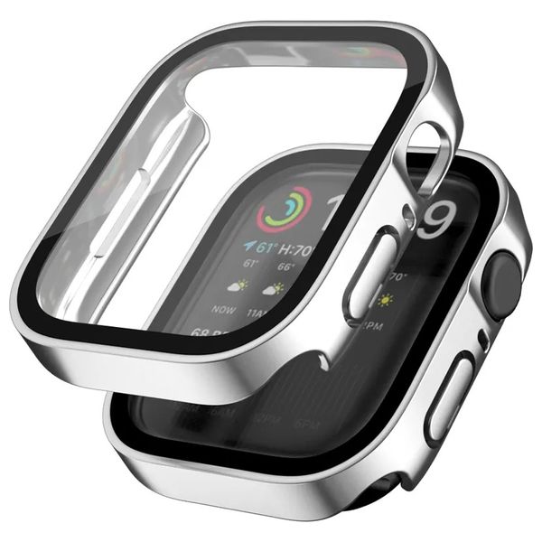  حافظة فاشن كيس للحماية ساعة آبل - سلفر 