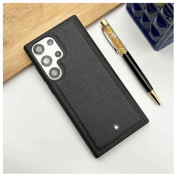  Fashion Case Mobile Cover For Samsung S24 Ultra - Black 