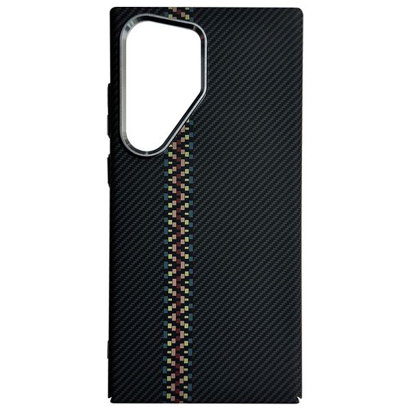  Fashion Case Mobile Cover For Samsung S24Ultra - Black 