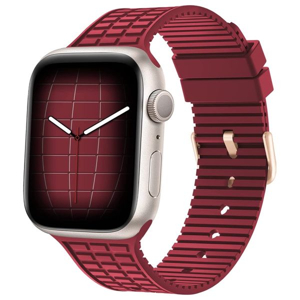  Infinity Tech Sports Silicone Band for Apple Watch - 42/44/45/46/49mm 