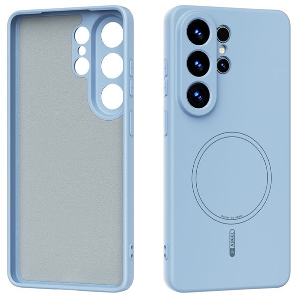  Fashion Case Silicone Case for Samsung Galaxy S26 Ultra - Blue 