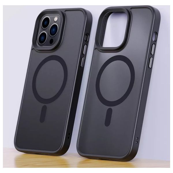  Fashion Case Mobile Cover For iPhone 14 Plus - Black 